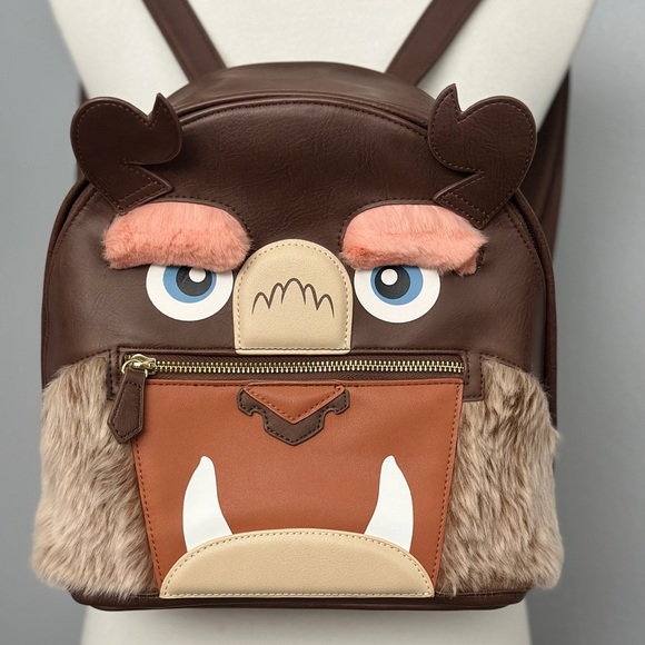 Danielle Nicole Brown Beast Face Backpack - Picture 2 of 5